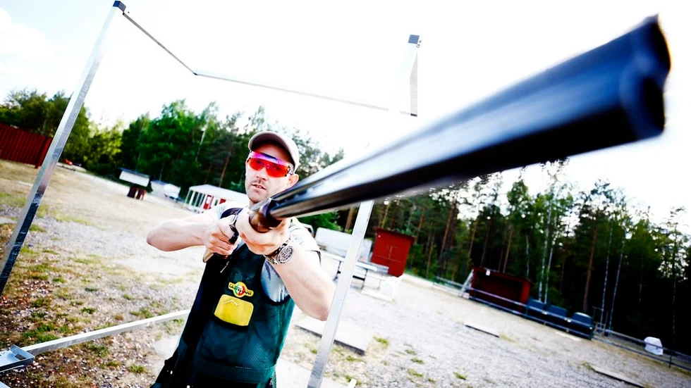 Richard Berg överträffade sina egna målsättningar i hemma-SM i engelsk sporting. Han var bara ett par duvor ifrån en mycket oväntad medalj.