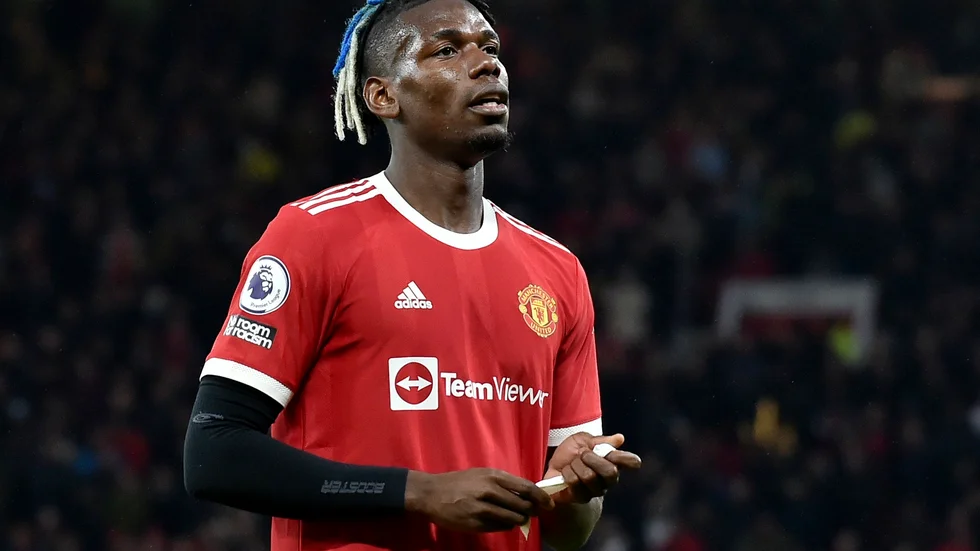 Paul Pogba, här i Manchester United-tröjan, är klar för Juventus. Arkivbild.
