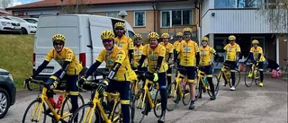 Här är gänget som cyklar till Paris – för barnens skull