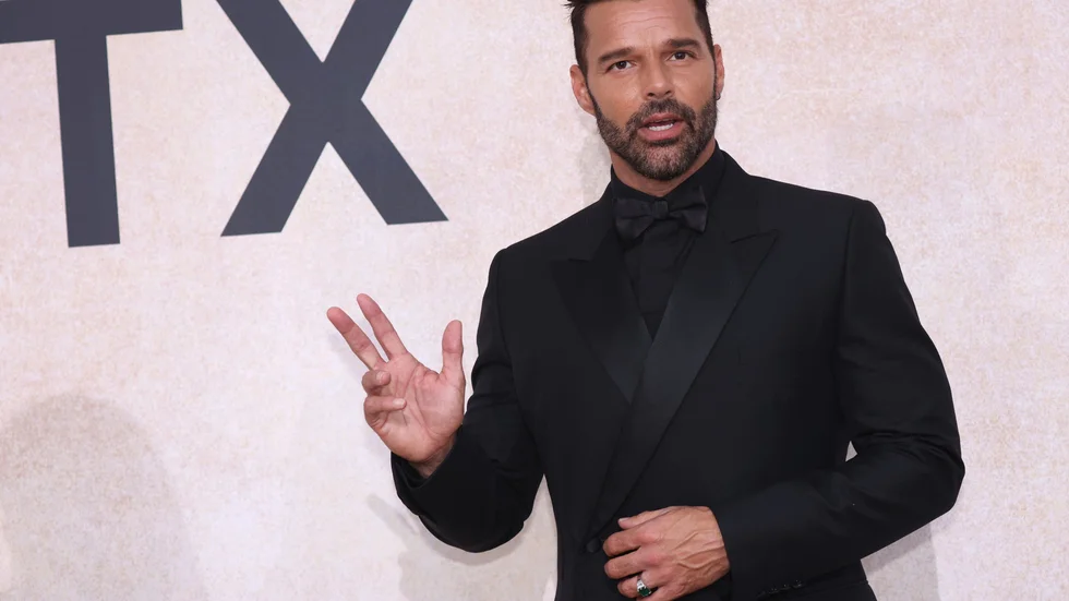 Ricky Martin vid filmfestivalen i Cannes i maj i år.