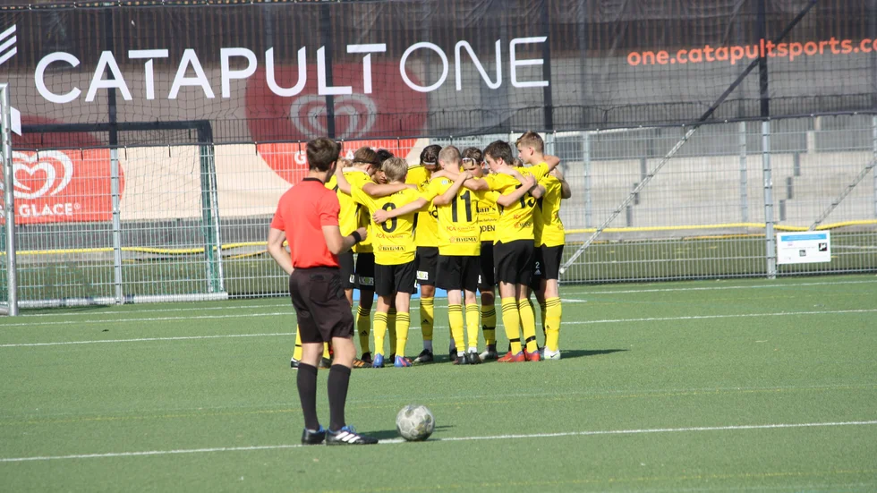 Hedens IF tog sig till A-slutspel i Gothia cup.