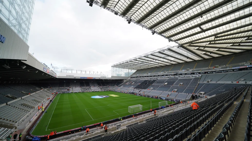 Newcastles hemmaarena St James' Park. Arkivbild.