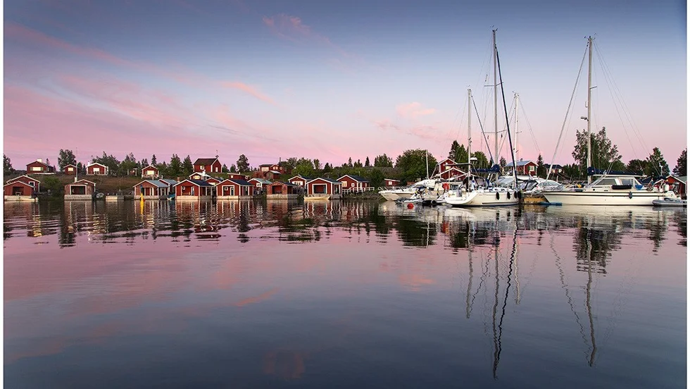 Sommarkväll på Brändöskär.