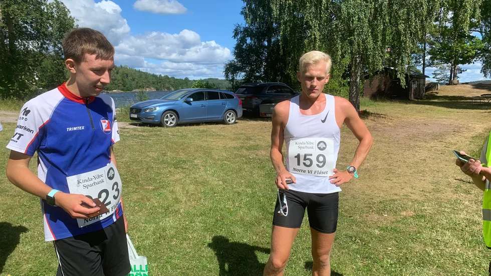 Vinnarna i båda herrklasserna var kompisarna Alfons Enell och Erik Linnér.