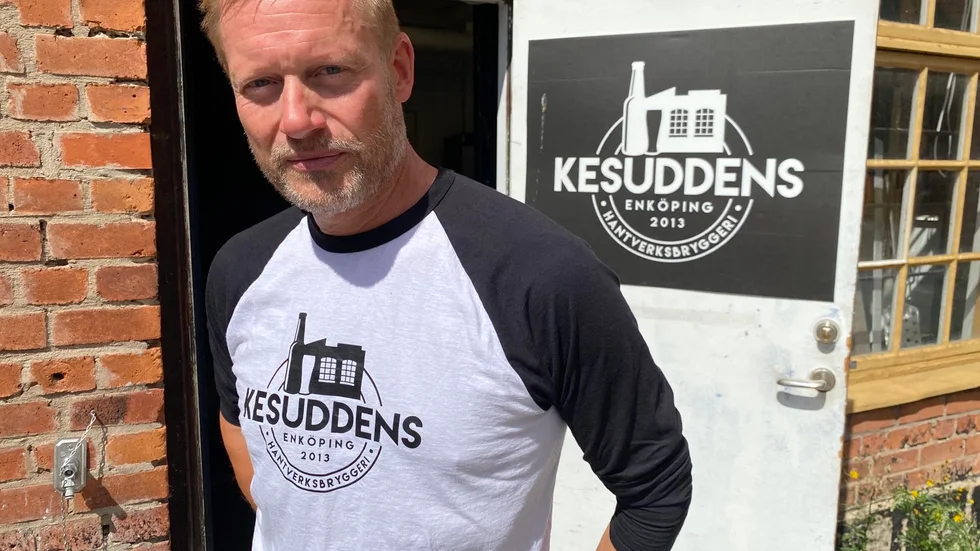 Micke Eklund är redo att starta upp en ny Bryggerifest i Enköping. 