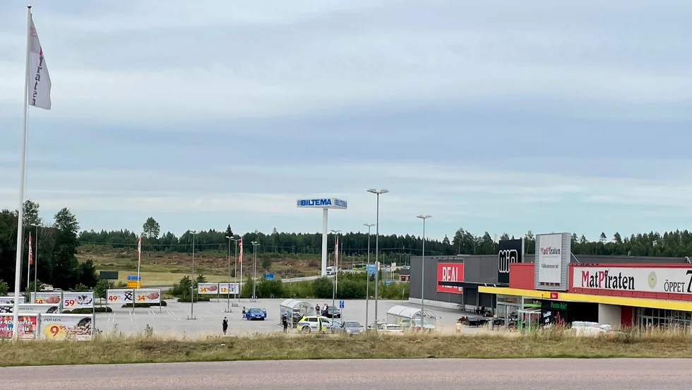 Polisen fick rycka ut till Ö&B under söndagskvällen.