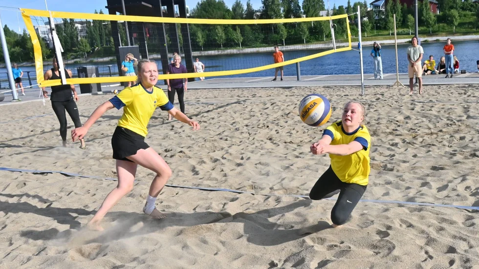 Sofie Eriksson och Alice Arvidsson förlorade finalen.
