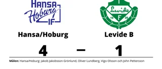 Hansa/Hoburg klart bättre än Levide B på Hansavallen