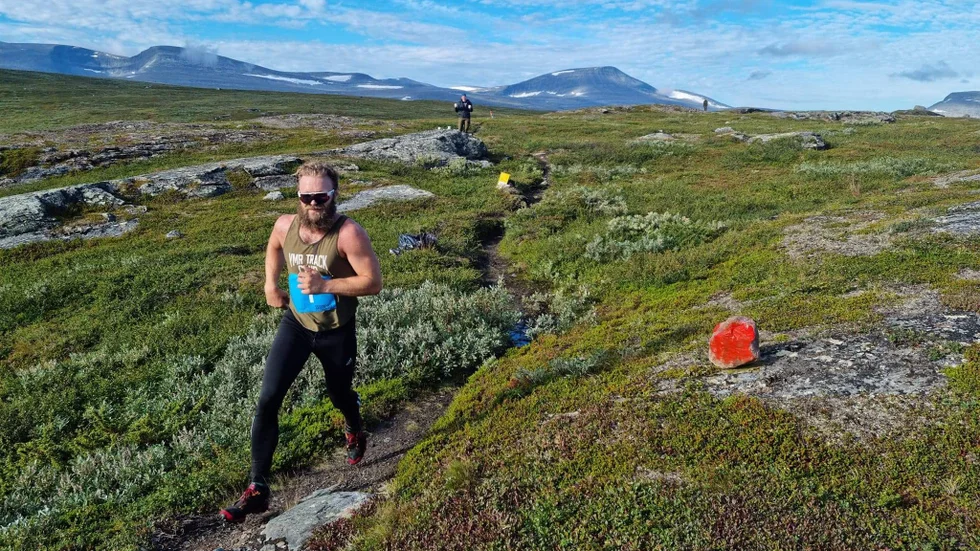 Väderförhållandena kunde inte ha blivit bättre. Oskar Löfbom, Arjeplog, kom på en fjärde plats.