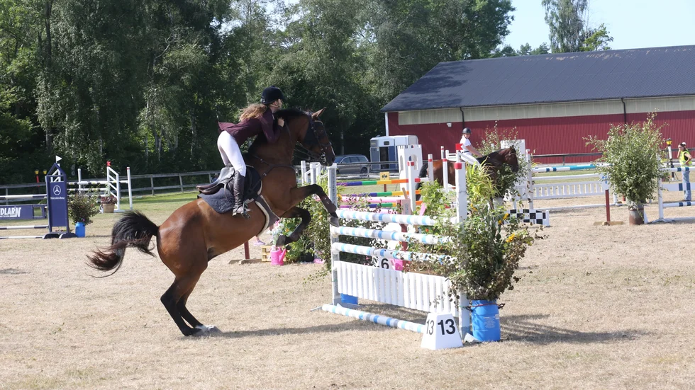 Ronja Håkansson på Quando segrade i seniorklassen. 
