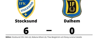 Tung förlust för Dalhem borta mot Stocksund