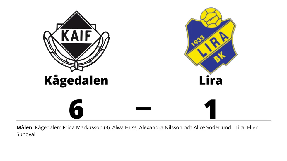 Kågedalens AIF vann mot Lira BK