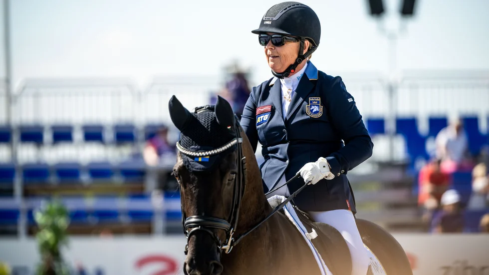 Louise Etzner Jakobsson och Goldstrike B.J hade ännu en lyckad helg, men fick trots toppritter inte resultaten med sig.