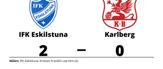 Kristian Franklin Lee-Him matchvinnare när IFK Eskilstuna vann mot Karlberg