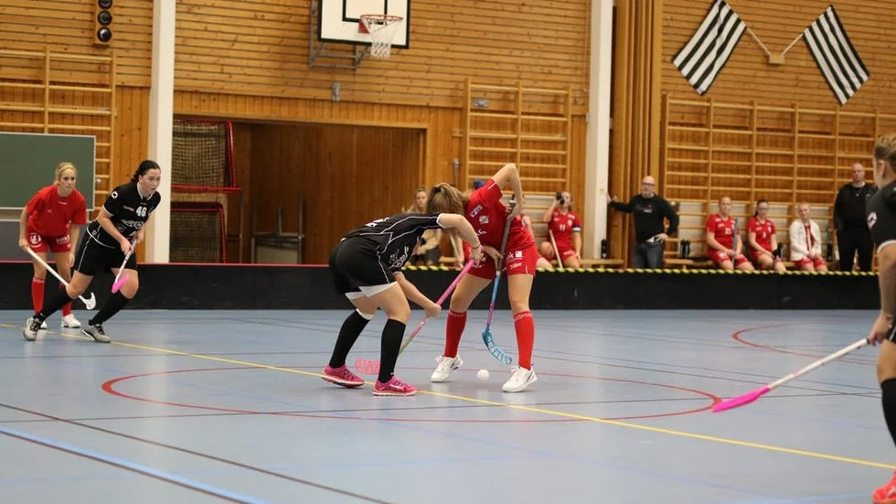 En bild ifrån matchen mellan FBC och Antvarden i Västervik. Foto: Mattias Kovacs