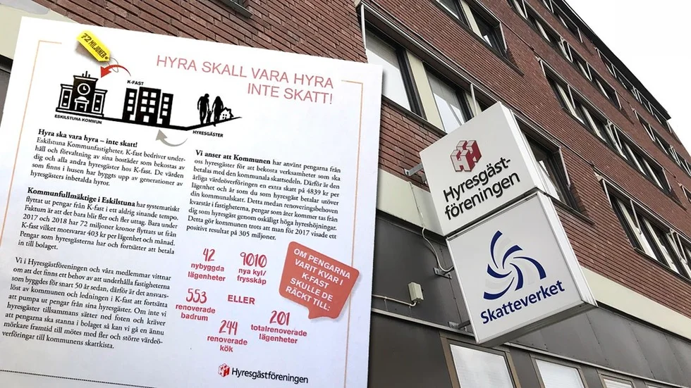 Tommy Malm, ekonomidirektör i Eskilstuna kommun skriver om hur utdelningen i Kommunfastigheter går till.