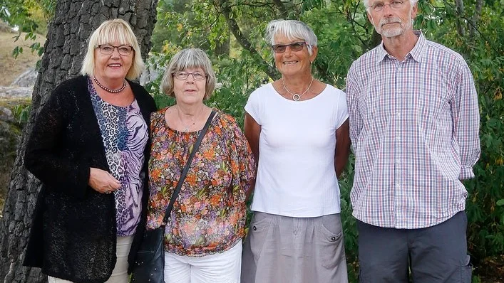 Rita Virkki bor i dag i Eskilstuna, Siv Gruvell bor kvar i Torshälla, Ann-Cathrine Helander bor i Borlänge och Peter Berg i Örebro. Kvartetten växte upp på Riktagatan i Torshälla under 1950-talet.