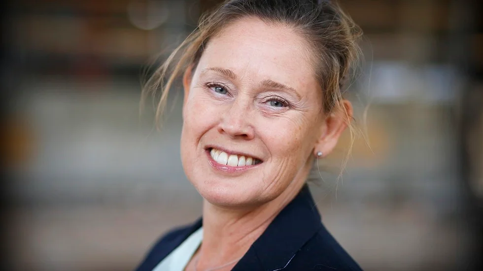 Kommunfastigheters vd Marica Johansson ska se till att bolaget klarar ägarnas krav om att 1500 bostäder ska börja byggas under åren 2018-2020. En del av dessa byggs på kvarteret Nätet och kommer att vara inflyttningsklara nästa år.