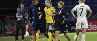 Olivia Schough utgick med lårkaka: "Det är under kontroll"