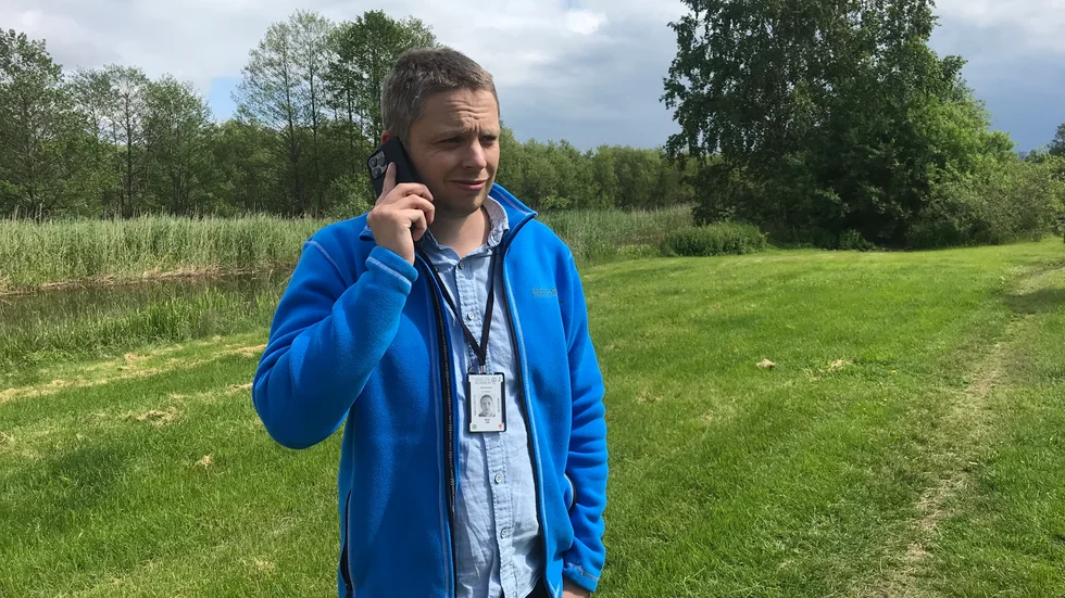 Mikael Tjulin, VA-ingenjör i Gnesta kommun.