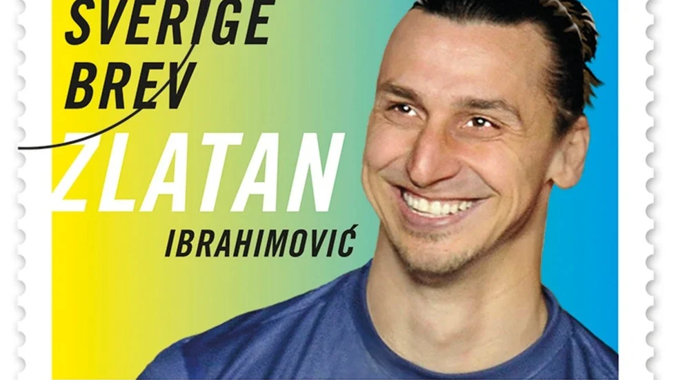 Frimärke Zlatan