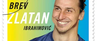 Zlatans bicycleta blir frimärke