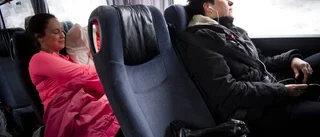 "Tåget känns alltid som en risk"