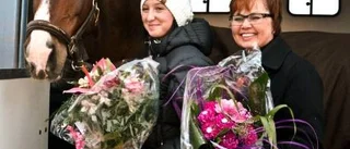 Rejäl hyllning av silvermedaljör