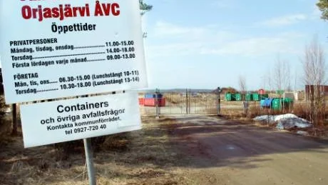 Påverkas. Bemanningen på återvinningscentralen är en av de verksamheter som varit ute på den upphandling som nu ska granskas i domstol.