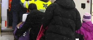"Vi hörde ett kraftigt brak"