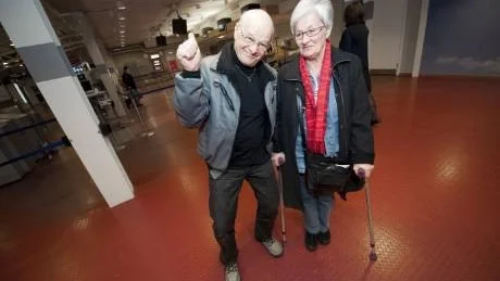 SEGERGEST. Sven Ove Lindström och Anna Greta Juhlin var segervisa innan dragningen och hade all anledning att jubla efteråt.