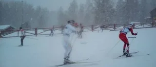Mer snöpulsning än skidåkning