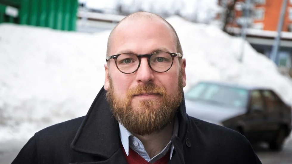 Frekvensbyte. Marcus Hartmann är presschef på Teracom och han håller tummarna för att frekvensbytet i Kiruna och Pajala ska gå enligt plan.