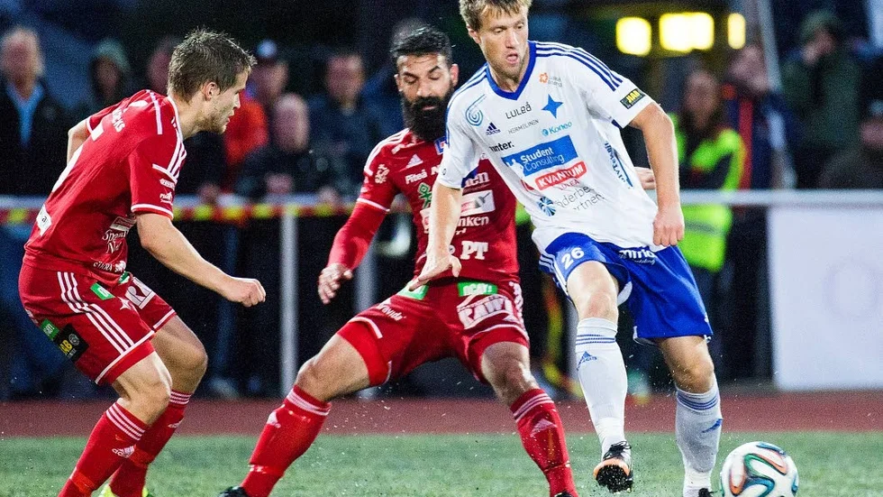 Förhoppningsfull. Den ryske mittfältaren Vladimir Lazarev störs av en ljumskskada men Piteå.