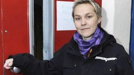 OLYCKAN NÄRA. Marielle Skoglind hann ta ett kliv ut i hisschaktet innan hon insåg att hissen inte fanns där. Den här gången slutade allt lyckligt men det hade kunnat gå riktigt illa.