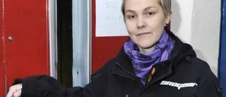 Nära att falla 25 meter