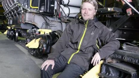NYANSTÄLLER. Fredrik Kangas, chef på Kiruna Wagon tror att den stora beställningen innebär cirka tio nya tjänster.
