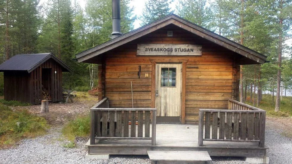 Stugan. Den nu låsta stugan ska utrustas för att minska risken för inbrott och vandalisering.