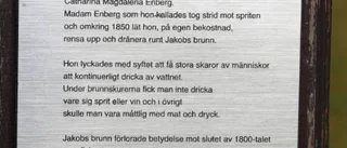 Historisk hälsobrunn förvandlad till soptipp