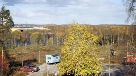 Ett stort område i den norra delen av Furunäset, intill vårdcentralen, håller just nu på att röjas  för att förbereda för den planerade bebyggelsen.