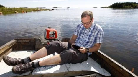John Nilsson är mannen bakom JDome, en skärm som Nilsson själv hoppas ska inleda ett paradigmskifte i dator- och tv-spelsbranchen.