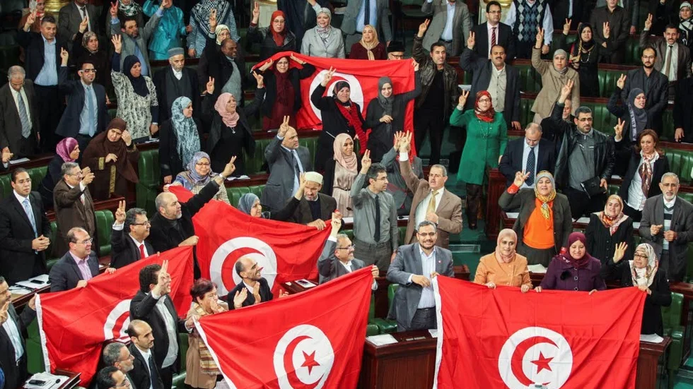 Tunisien. Ger hopp om en bättre framtid i arabvärlden.