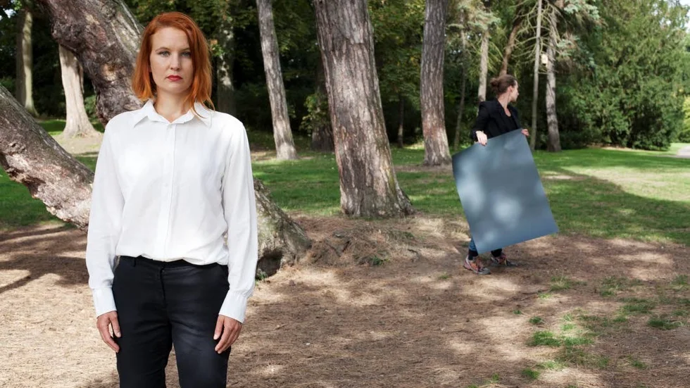 Prisad poet. Ida Börjel, som fått stor uppmärksamhet för diktsamlingen Ma, tilldelas Erik Lindegren-priset på 100 000 kronor. Foto: Anna Strand