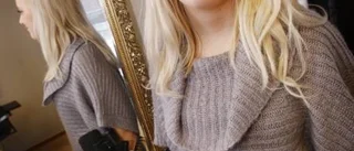 Blivande frisören Sofia ser fram emot lucia