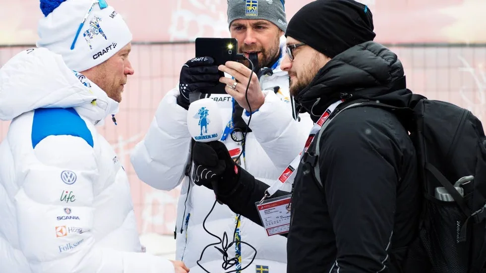 Vallaren Magnus Björk, förbundskaptenen Rikard Grip och Kurirens Simon Jakobsson.