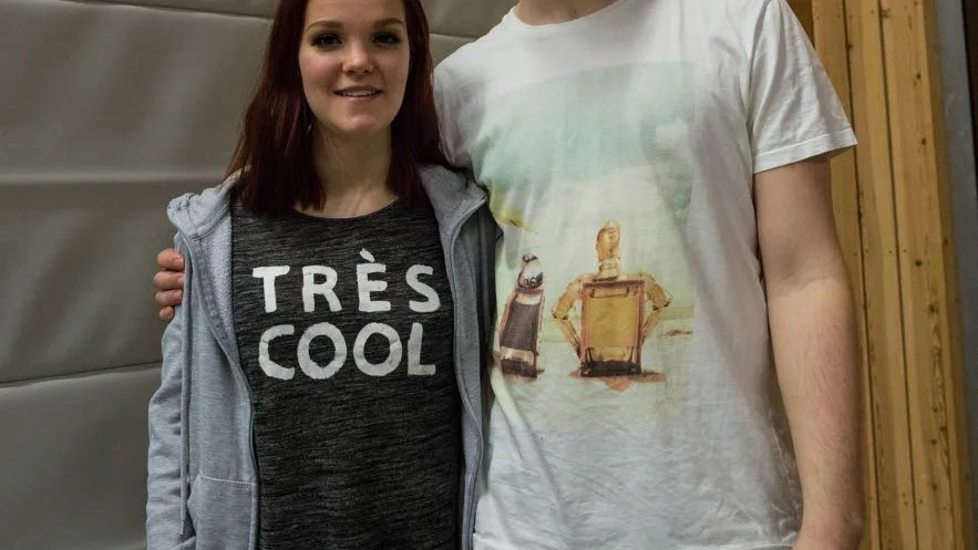 Rättfotade. Anna Forss och Jakob Bergelin vann tävlingar både på lördag och söndag.