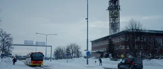 E10:an i centrala Kiruna