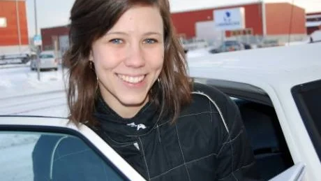 SATSAR. Sofie Lundmark från Piteå är en av talangerna i bilsportförbundets satsning för att få fram topputövare inom rallysporten.