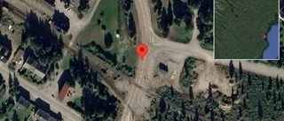 Översvämning stör trafiken på väg 372