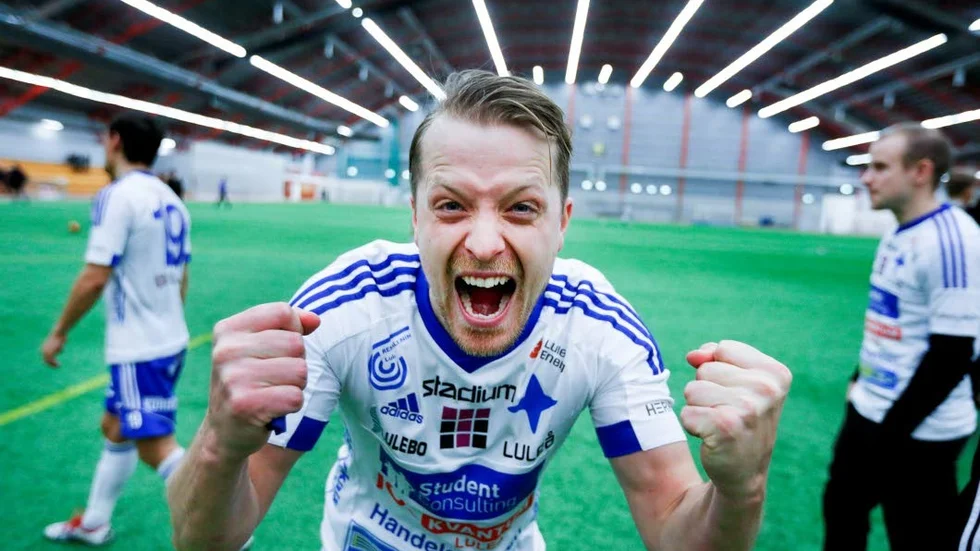 Lycklig. Kalle Norrbin var glad efter segern mot Karlberg. Nu återstår att se om det blir någon fortsättning för honom.